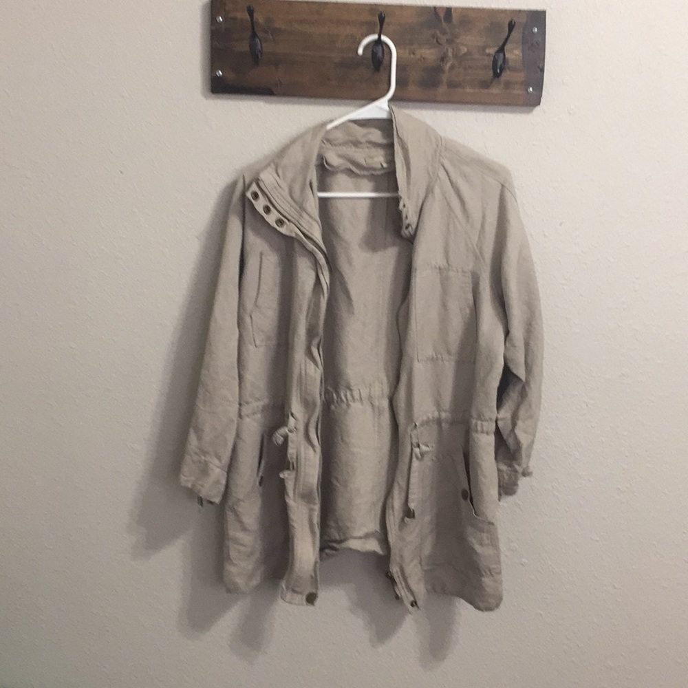 Khaki Light Utility Jacket